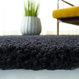 Safavieh Shag 5'-0" x 8'-0" Rug in Black