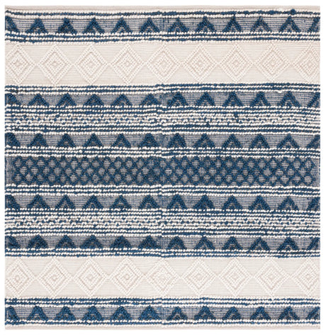 Safavieh Natura 6'-0" x 6'-0" Rug in Navy / Ivory