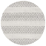 Safavieh Marbella 6'-0" x 6'-0" Rug in Ivory / Black