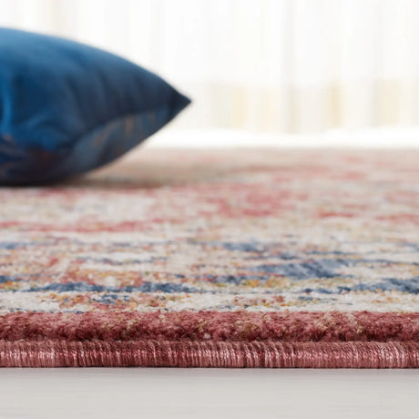 Safavieh Heirloom 700 4'-0" x 6'-0" Rug in Rust / Navy