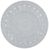 Safavieh Cape Cod 5'-0" x 5'-0" Rug in Grey