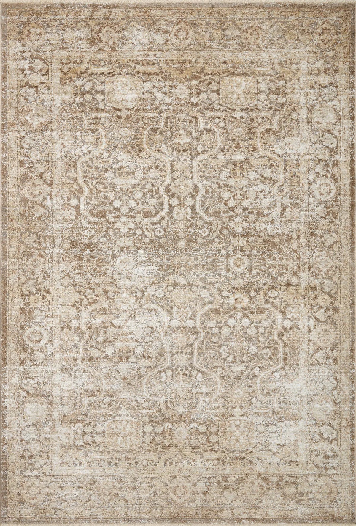 Loloi Sonnet Snn-09 Mocha/Tan Rug - main flat