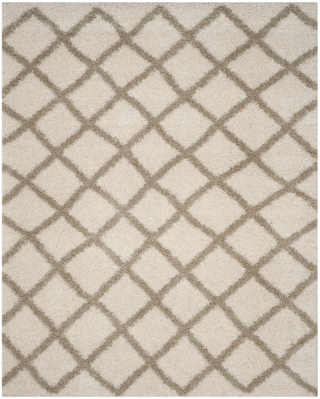 Safavieh Sgd-Dallas Shag 10'-0" x 14'-0" Rug in Ivory / Beige