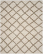 Safavieh Sgd-Dallas Shag 10'-0" x 14'-0" Rug in Ivory / Beige