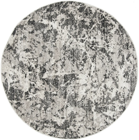 Safavieh Skyler 6'-7" x 6'-7" Rug in Charcoal / Ivory