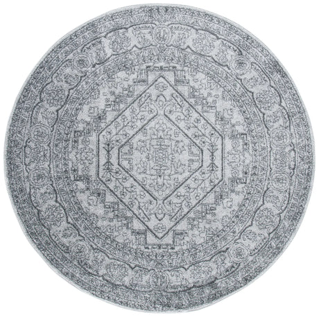Safavieh Adirondack 6'-0" x 6'-0" Rug in Light Grey / Dark Grey
