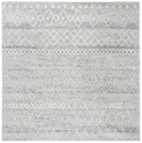 Safavieh Madison 700 6'-7" x 6'-7" Rug in Silver / Ivory