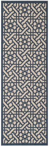 Safavieh Martha Stewart 2'-7" x 8'-2" Rug in Mariner
