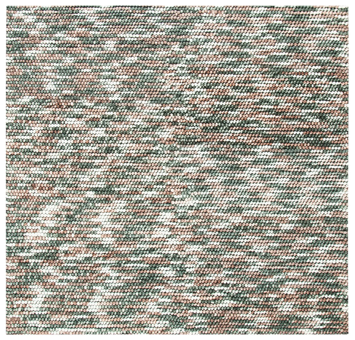 Safavieh Natura 6'-0" x 6'-0" Rug in Brown / Ivory