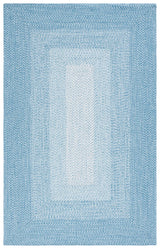 Safavieh Braided 4'-0" x 6'-0" Rug in Aqua