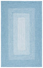 Safavieh Braided 4'-0" x 6'-0" Rug in Aqua