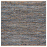 Safavieh Cape Cod 6'-0" x 6'-0" Rug in Natural / Blue