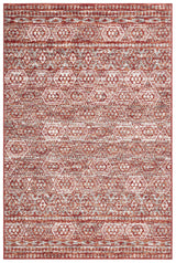 Safavieh Pyramid 4'-5" x 6'-5" Rug in Rust / Ivory Grey