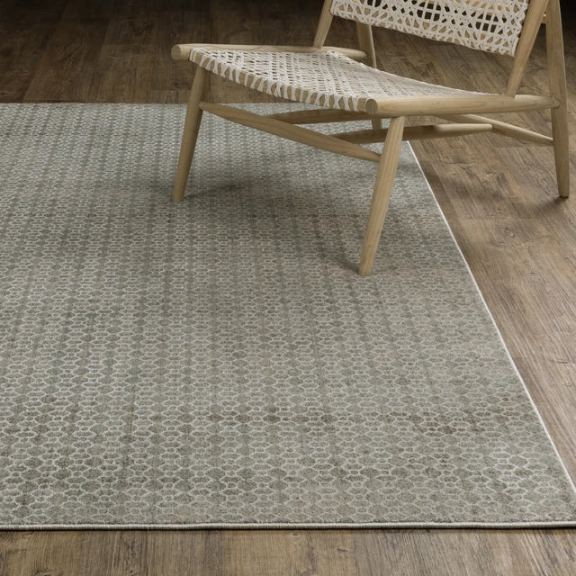 Oriental Weavers Sphinx Mallory MAL04 Blue Rugs - angle/detail
