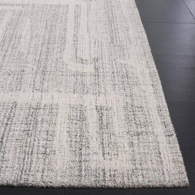 Safavieh Abstract 4'-0" x 6'-0" Rug in Grey / Ivory
