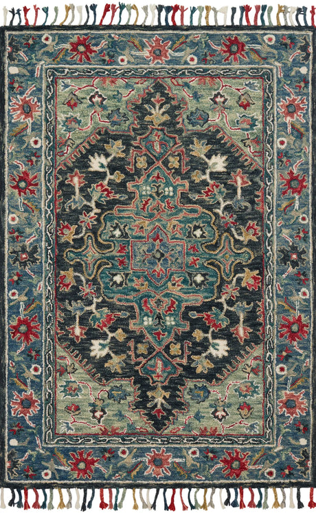 Loloi Zharah Zr-05 Navy/Blue Rug - main flat