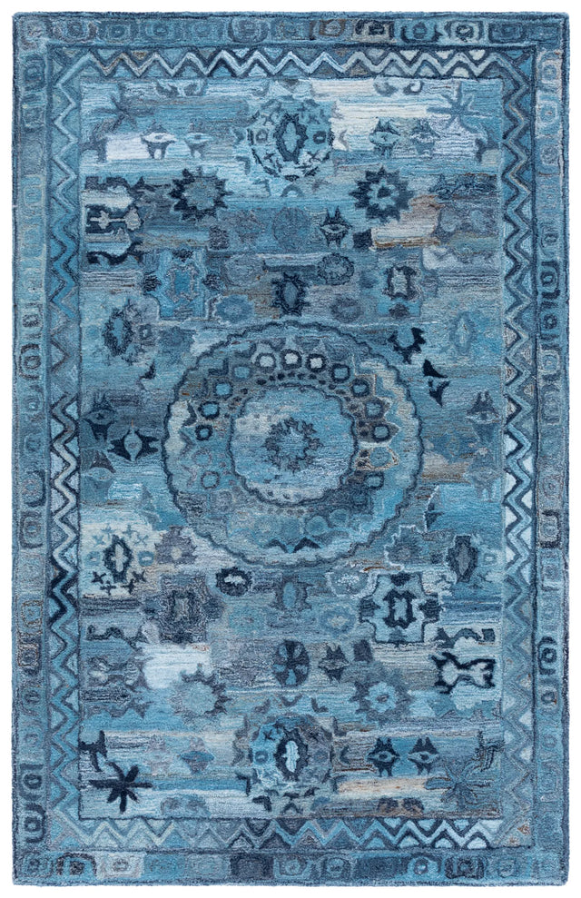 Safavieh Anatolia 4'-0" x 6'-0" Rug in Blue
