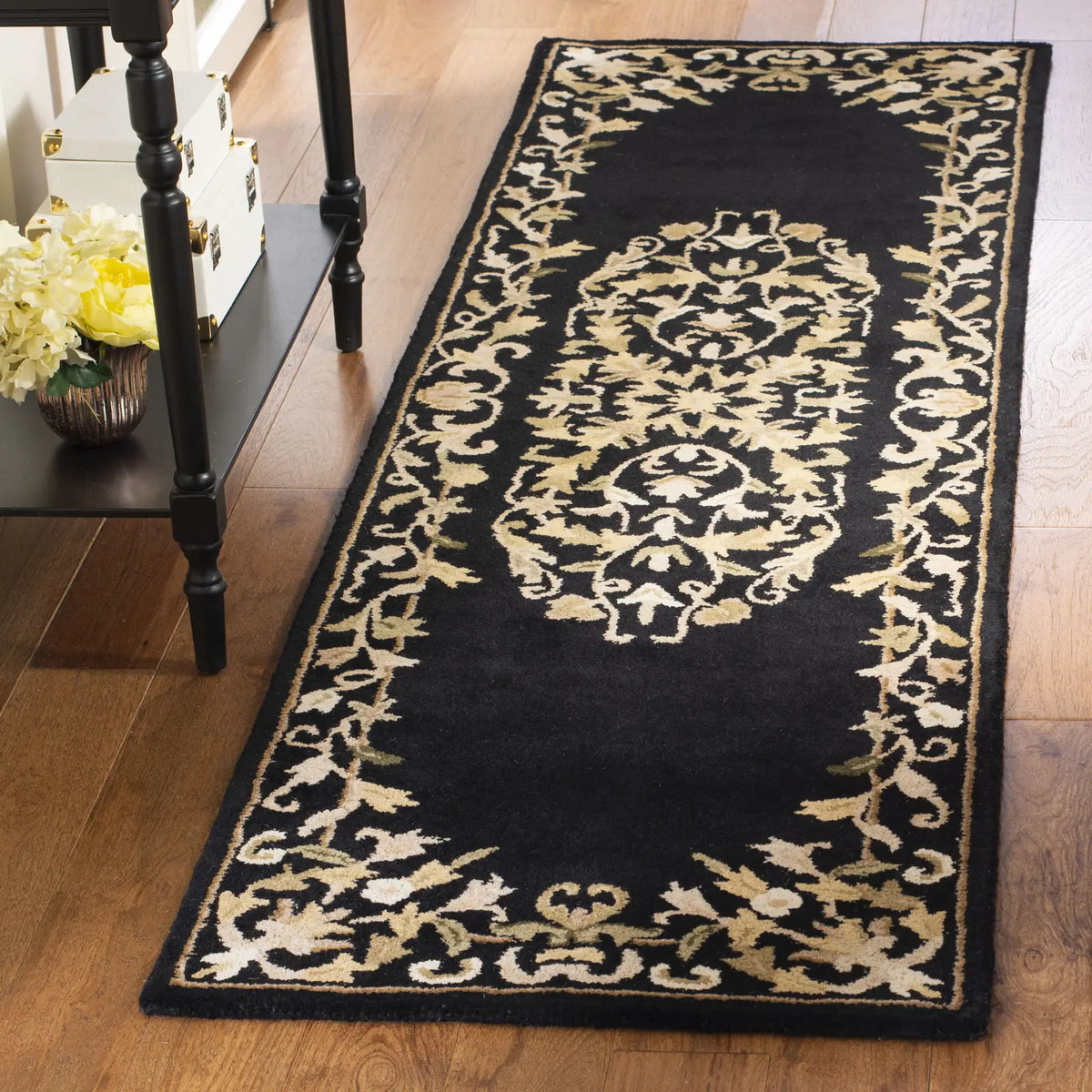 Safavieh Heritage 2'-3" x 10'-0" Rug in Black