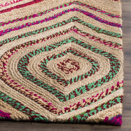 Safavieh Cape Cod 4'-0" x 6'-0" Rug in Natural / Multi