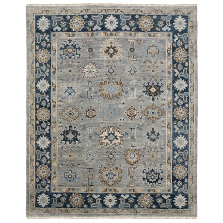 Oriental Weavers Sphinx MAJORCA MAJ05 Grey Floral Rugs - main flat