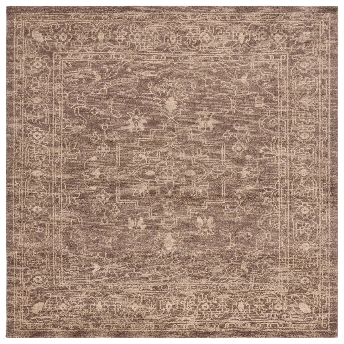 Safavieh Kenya 7'-0" x 7'-0" Rug in Brown / Beige