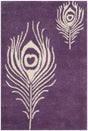Safavieh Soho 2'-0" x 3'-0" Rug in Purple / Ivory