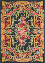 Safavieh Classic Vintage 5'-0" x 8'-0" Rug in Black / Rose