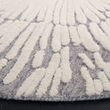 Safavieh Metro 6'-0" x 6'-0" Rug in Grey / Ivory