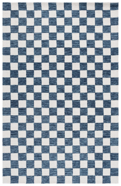 Safavieh Martha Stewart 4'-0" x 6'-0" Rug in Blue / Ivory