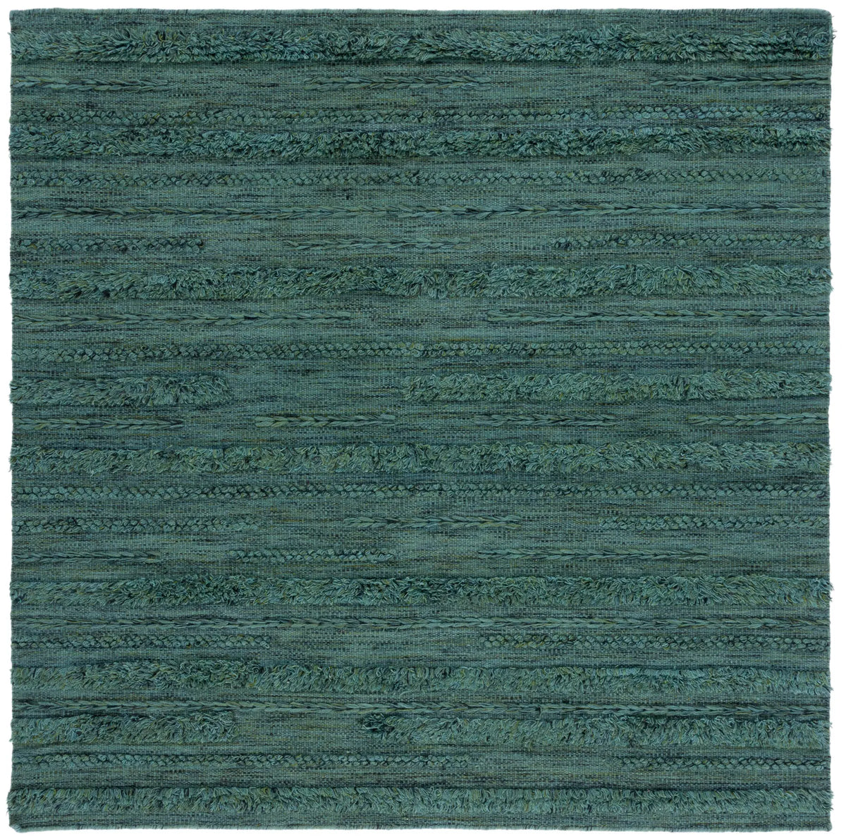 Safavieh Vermont 6'-0" x 6'-0" Rug in Dark Green / Black