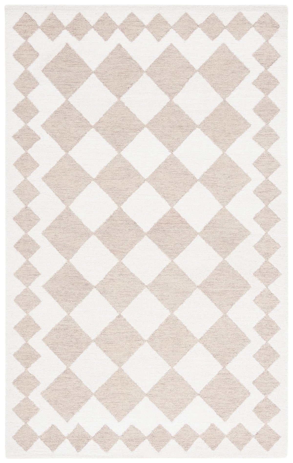 Safavieh Ebony 4'-0" x 6'-0" Rug in Beige / Ivory