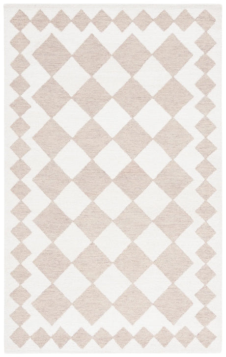 Safavieh Ebony 4'-0" x 6'-0" Rug in Beige / Ivory
