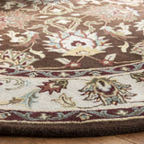 Safavieh Heritage 6'-0" x 6'-0" Rug in Brown / Beige