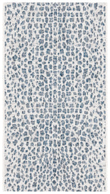 Safavieh Courtyard 2'-0" x 3'-7" Rug in Ivory / Navy