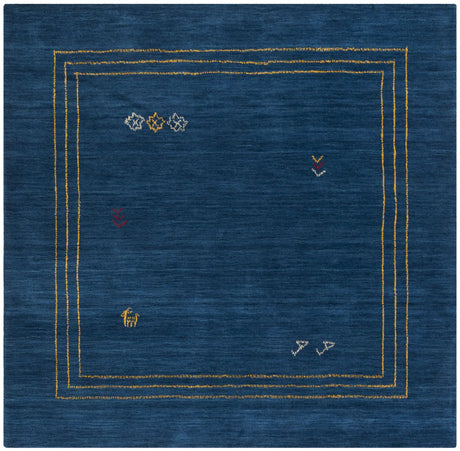 Safavieh Himalaya 6'-0" x 6'-0" Rug in Blue / Multi