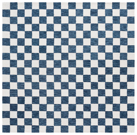 Safavieh Martha Stewart 6'-0" x 6'-0" Rug in Blue / Ivory