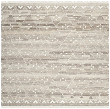 Safavieh Natural Kilim 7'-0" x 7'-0" Rug in Natural / Ivory