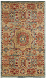 Safavieh Mahal 3'-0" x 5'-0" Rug in Navy / Red