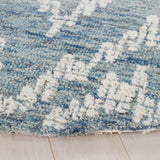 Safavieh Metro 6'-0" x 6'-0" Rug in Natural / Blue