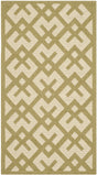 Safavieh Courtyard 2'-7" x 5'-0" Rug in Beige / Green