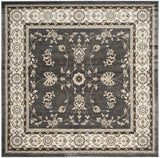 Safavieh Lyndhurst 7'-0" x 7'-0" Rug in Grey / Cream