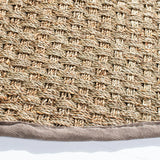 Safavieh Natural Fiber 10'-0" x 10'-0" Rug in Natural / Grey