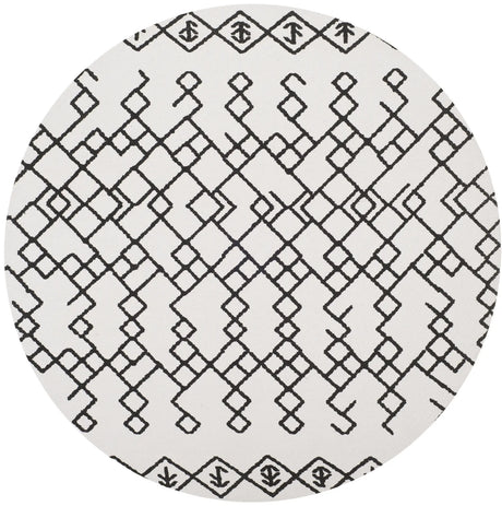 Safavieh Cedar Brook 6'-0" x 6'-0" Rug in Ivory / Black