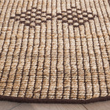 Safavieh Natural Fiber 6'-0" x 6'-0" Rug in Natural / Brown