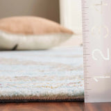 Safavieh Metro 4'-0" x 6'-0" Rug in Light Blue / Green