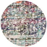 Safavieh Madison 6'-7" x 6'-7" Rug in Blue / Green