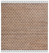 Safavieh Cape Cod 6'-0" x 6'-0" Rug in Black / Natural