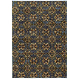 Oriental Weavers Sphinx Andorra 6883C Blue/Gold Rugs - main flat