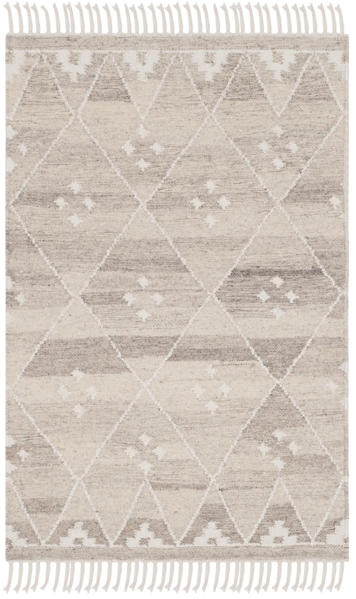 Safavieh Natural Kilim 2'-0" x 3'-0" Rug in Natural / Ivory
