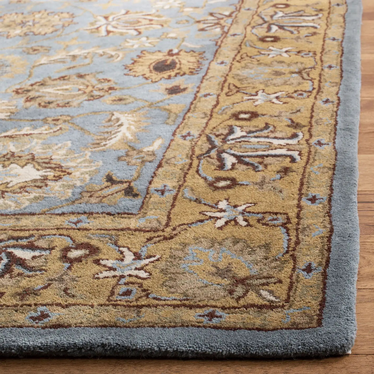 Safavieh Heritage 5'-0" x 8'-0" Rug in Blue / Gold